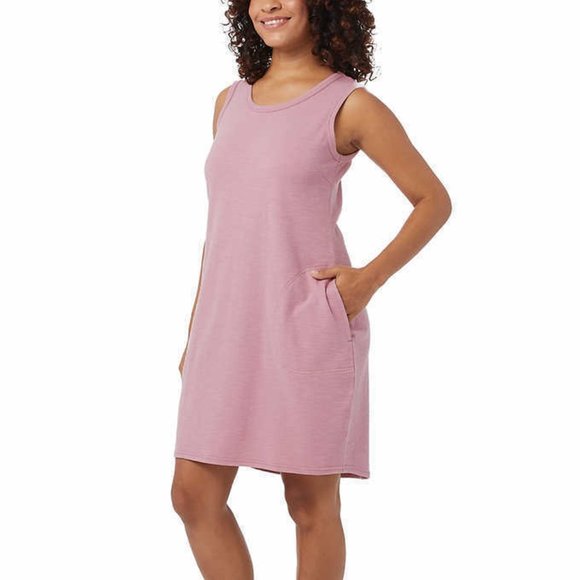 NWT 32 Degrees Women Casual Sleeveless Dress Miniature Rose Size Small $60 9A232 - Picture 3 of 3